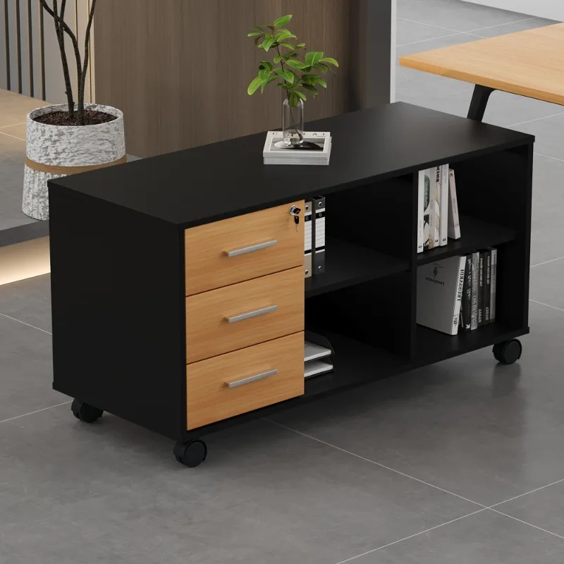 Office filing cabinet movable cabinet, mobile low cabinet
