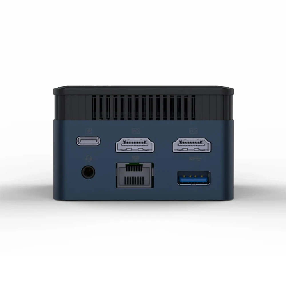 EGLOBAL Mini PC Intel Serie N N100 Windows 11 Doppio display 4K Mini PC DDR4 12 GB RAM 128 GB M.2 SSD WiFi5 Computer desktop Lavoro