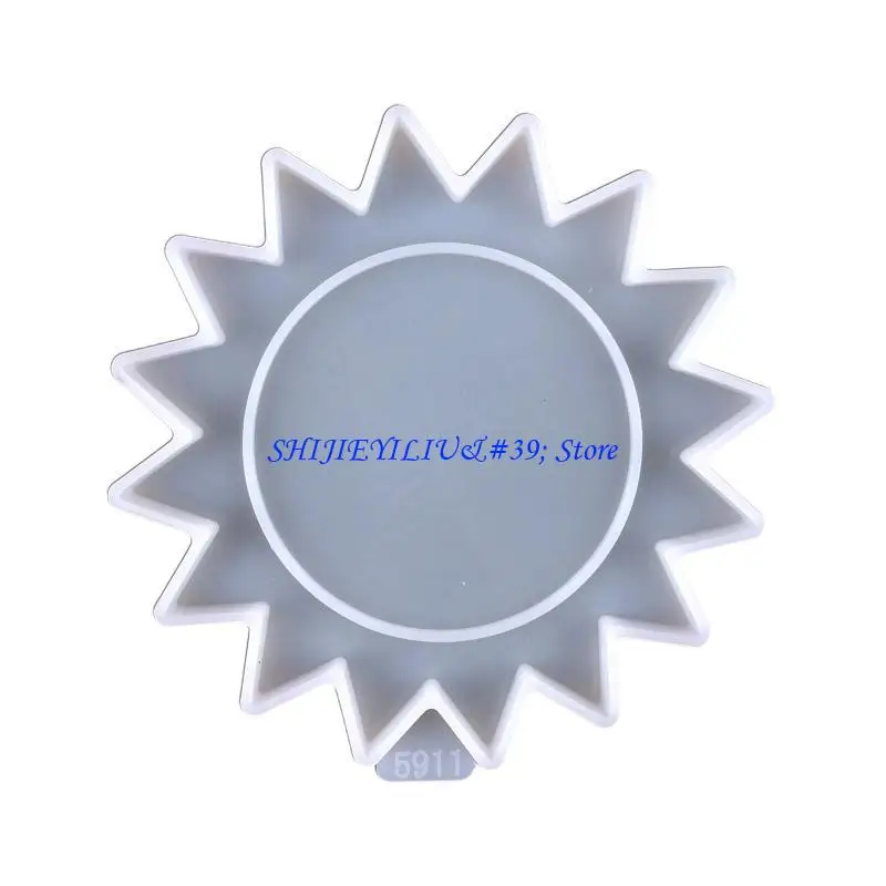 E21F 1 قطعة/6 قطعة إطار صورة الحب ديكور سيليكون قالب قلادة مناسب للحرف اليدوية #4