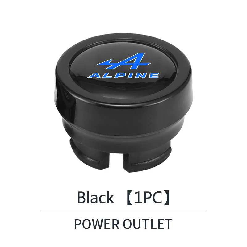 

Car Logo Cigarette Lighter Cover Dustproof Plug Decoration Auto Accessories For Alpine A290 GTS A110 Espace Austral A390 Duster