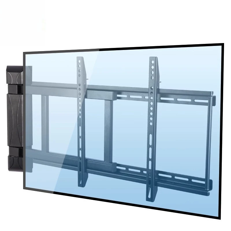 Motorized Remote Control TV Wall Mount Bracket Telescopic Swivel Rotating Universal LCD LED Television Support Heavy Duty TV Han