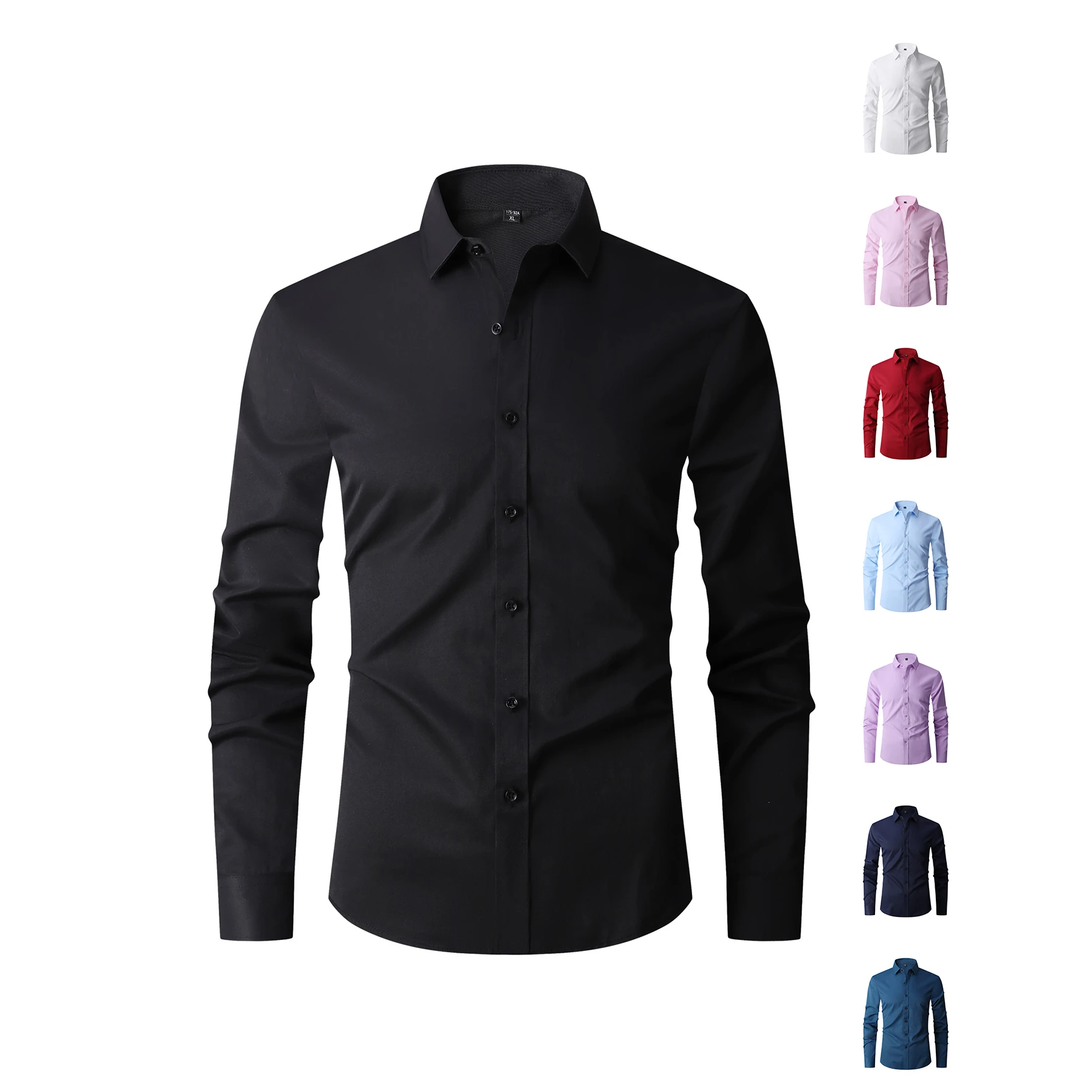 Good Quality Summer Cotton Men - Men Formal Party Wear Shirt 评论和价格