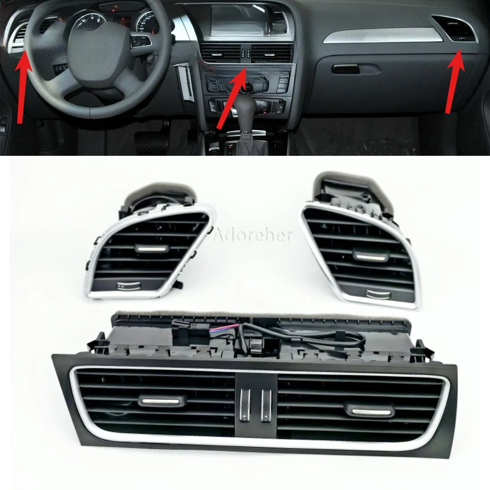 8kd820901-8kd820902-grille-d'aeration-de-climatisation-avant-pour-tableau-de-bord-sortie-d'air-de-climatiseur-compatible-avec-audi-a4-b8-a5-2009-2017
