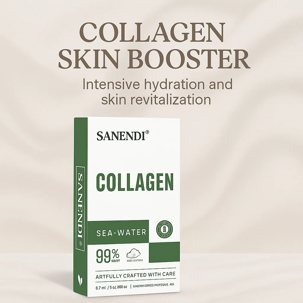 

Sanendi COLLAGEN Skin Booster Facial Powder Skin Care Essence Moisturizing Hydrating Firming Glass Skin problem solution