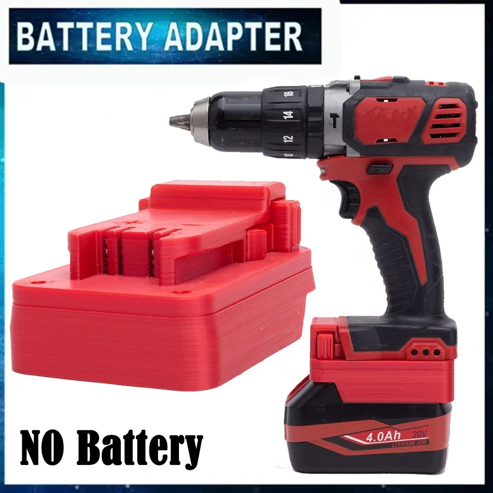 

Battery Adapter Converter For KEYANG 20V Lithium Battery To for Milwaukee 18V Cordless Power Tools Accessories(NO Battery)