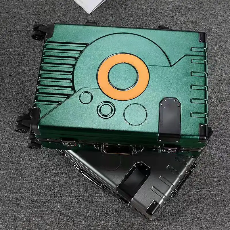 

Высококачественная модная алюминиевая рама Lage Bag Большой вместительный чемодан для ручной клади с комбинированной дорожной сумкой Lo для мужчин и...