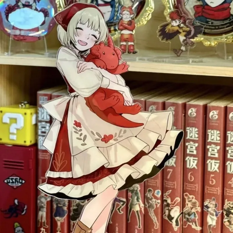 

New Farlin Acrylic Stand Figure Delicious in Dungeon Anime Peripheral Cute Delicate Children Room Desktop Ornament Holiday Gift