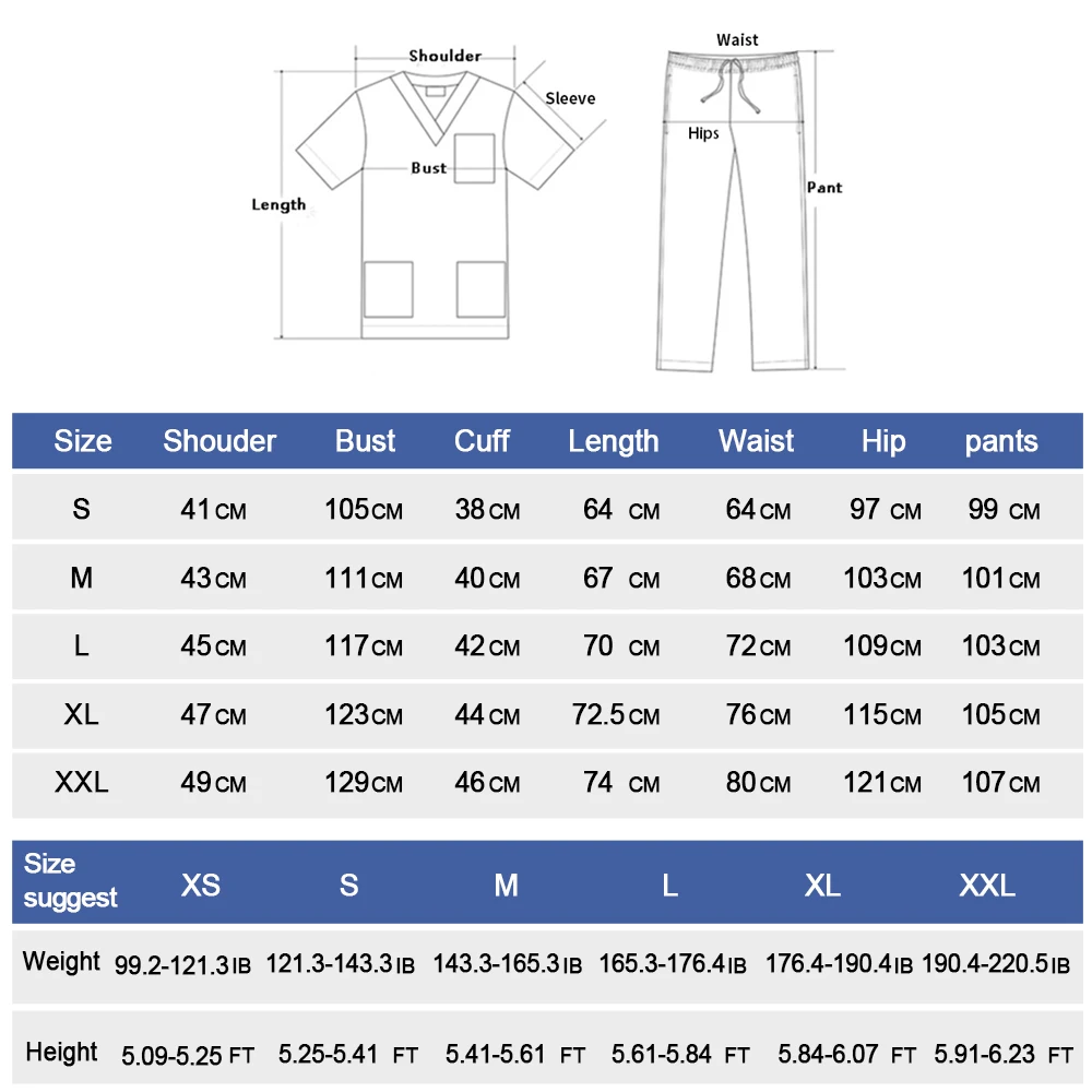 Blouse Médicale de GIslande Dentaire, Uniforme de Pédiatrie, Médecin, Infirmière, Soins Infirmiers, Uniforme de Spa, Salon de miles, Uniformes de Travail de Manucure