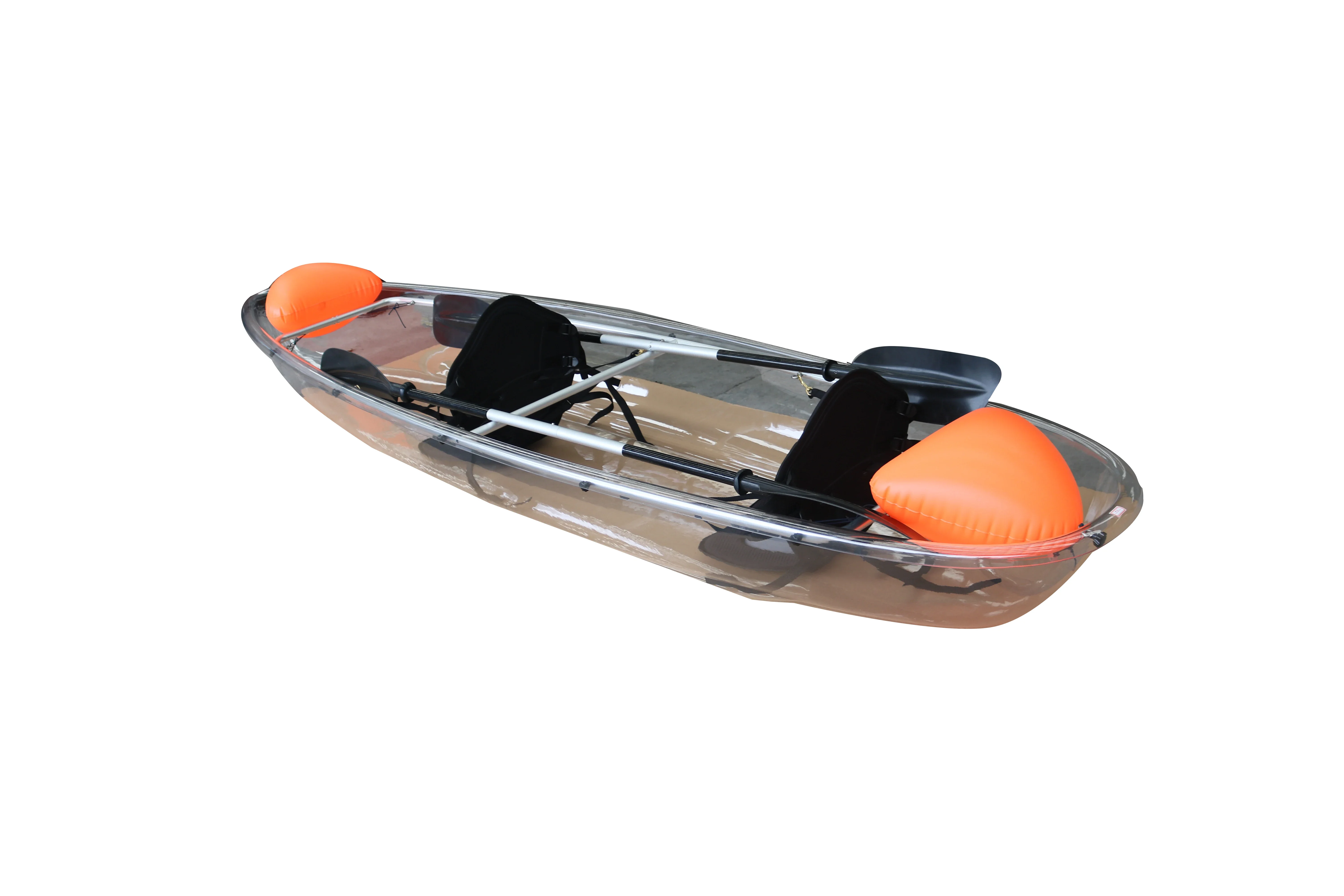 

Vicking 2 Person White Water Clear Kayak Transparent Boat Kayak Ultraslim With Stabilizer