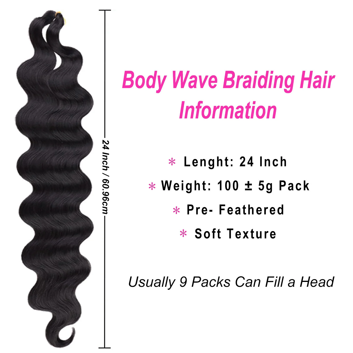 Natural Black Synthetic Wig Female Chemical Fiber Hair Curtain Extensions Body Wave Black Big Wave Curly Hair Curtain For Women