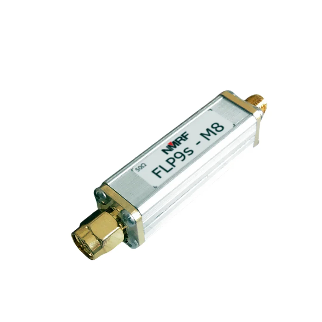 

800kHz 9th-order low-pass filter, discrete LC components, small volume, SMA interface