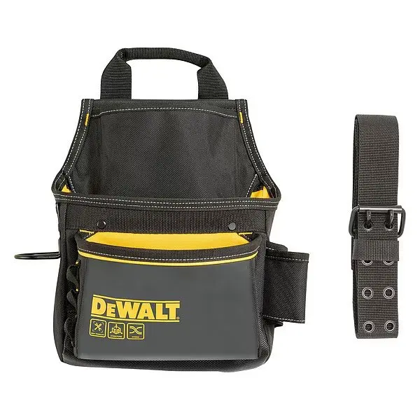Pouch, Tool Pouch, Black/Yellow, Polyester, 12 Pockets