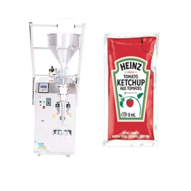 Ketchup Sauce Sachet Vertical Form Fill Seal Packaging Machine