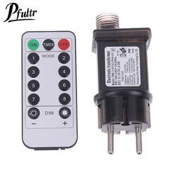 EU Plug AC 220V To 31VDC 6W 8 Functional With Remote Control SELV LED Lamp Driver Switch Adapter IP44 Waterproof Laser Lighting