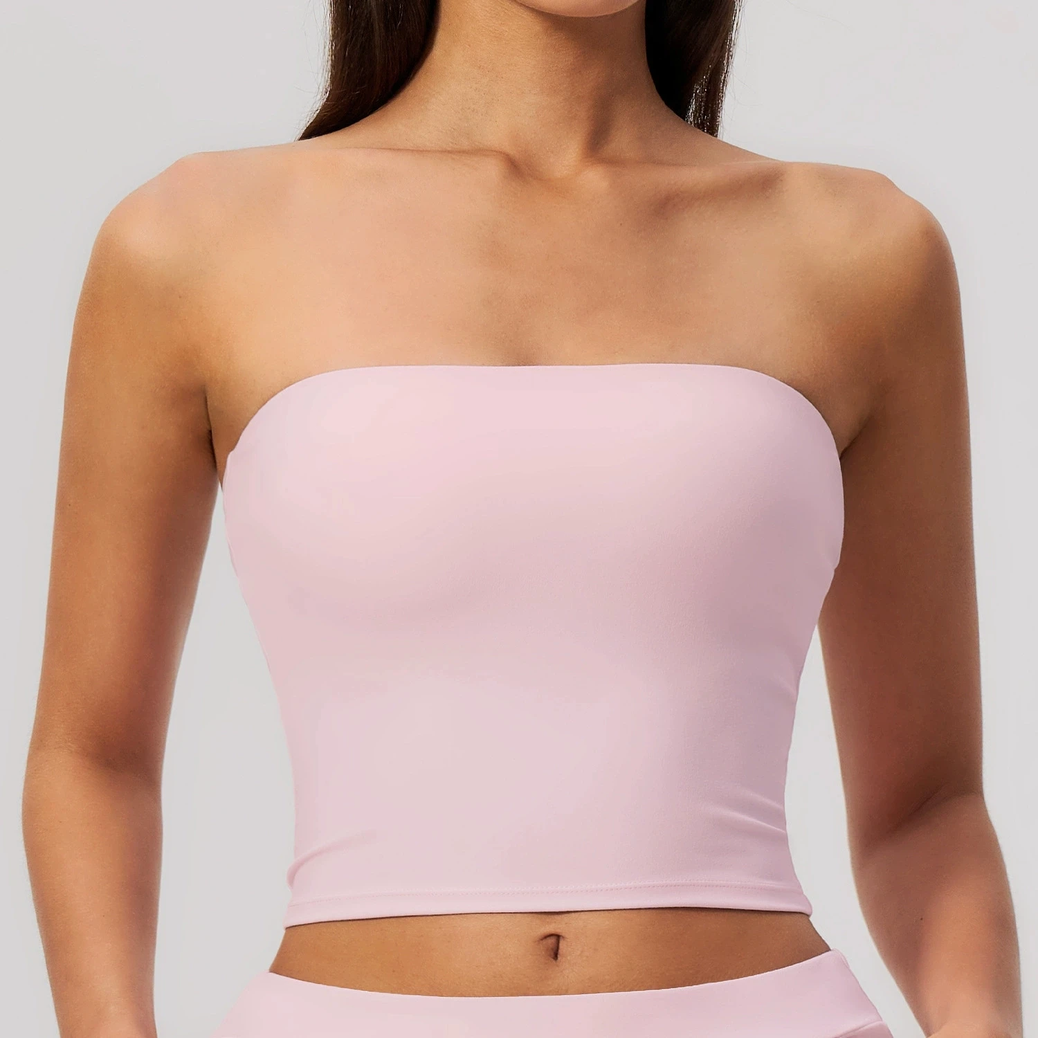 Women Strapless Sports Bra Wom - J-Yoga Fitness ulasan dan harga