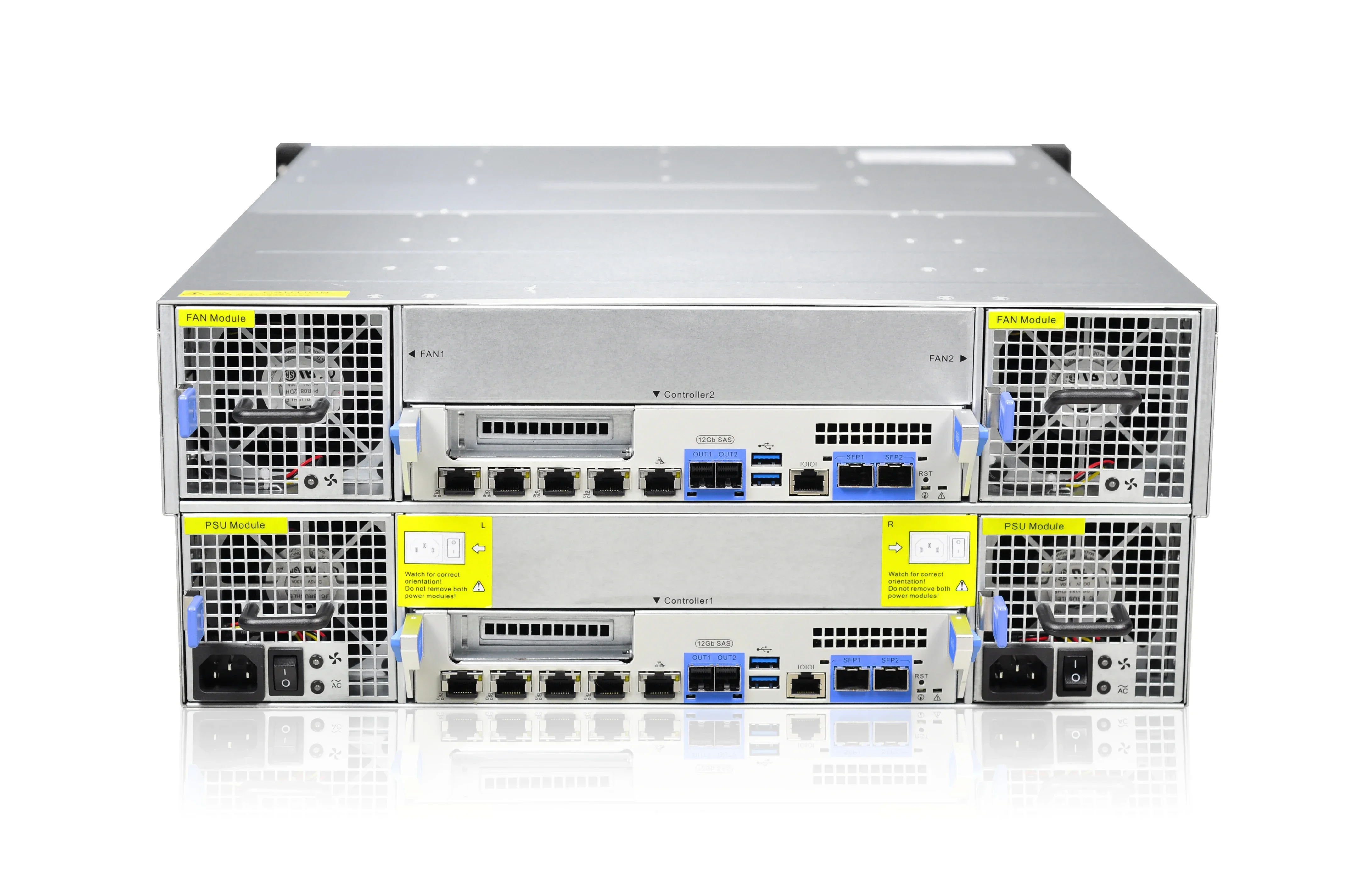 4U Storage Server 24 Bays 24*2.5 DST402-S24RB Dual Control Nan San Cloud Storage Server