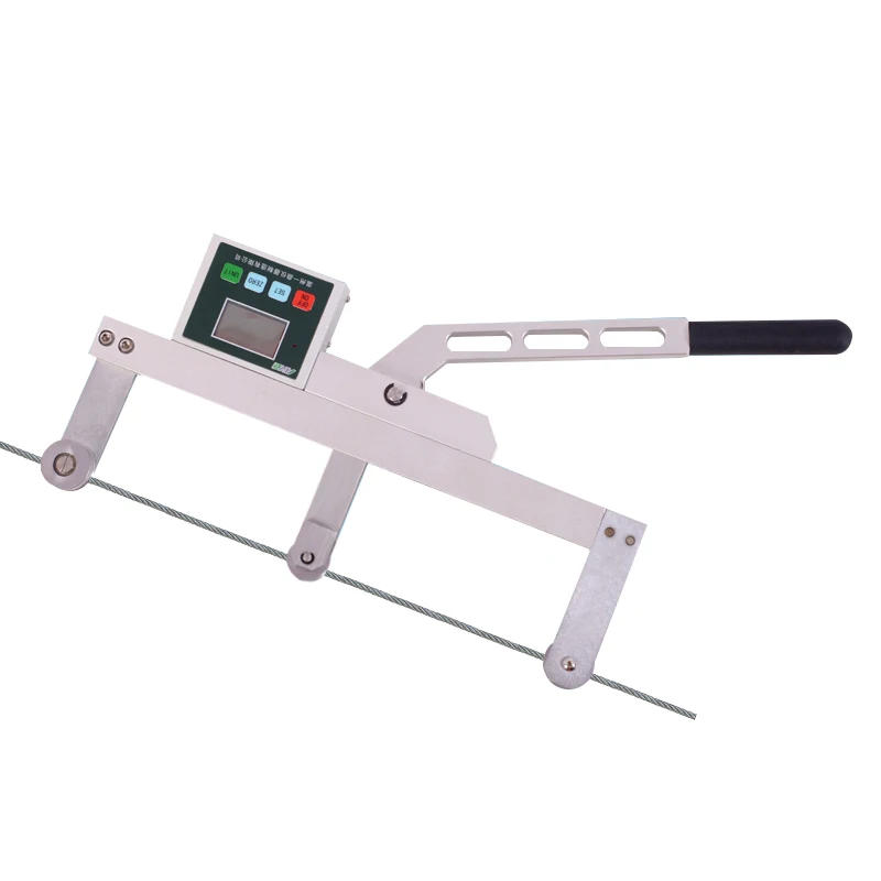 Electronic 5000N Steel Wire Rope Tensiometer Testing Equipment 1-Year 220V for Compression Textiles Measures Tension Meter