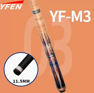 YFEN 58 Carbon Fiber Pool Cue 12.5mm 18-20oz