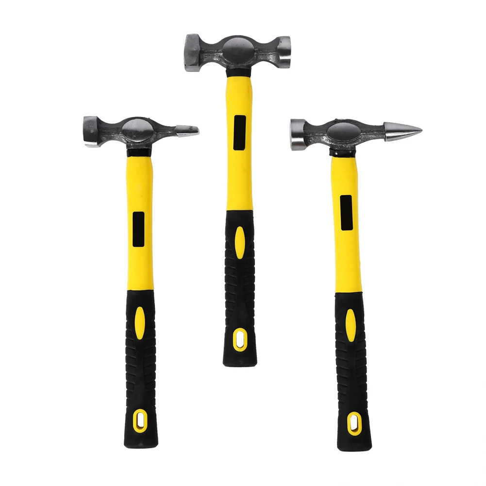 7pcs Car Auto Body Panel Repair Tool Kit Handles Beating Hammers Heel Dolly