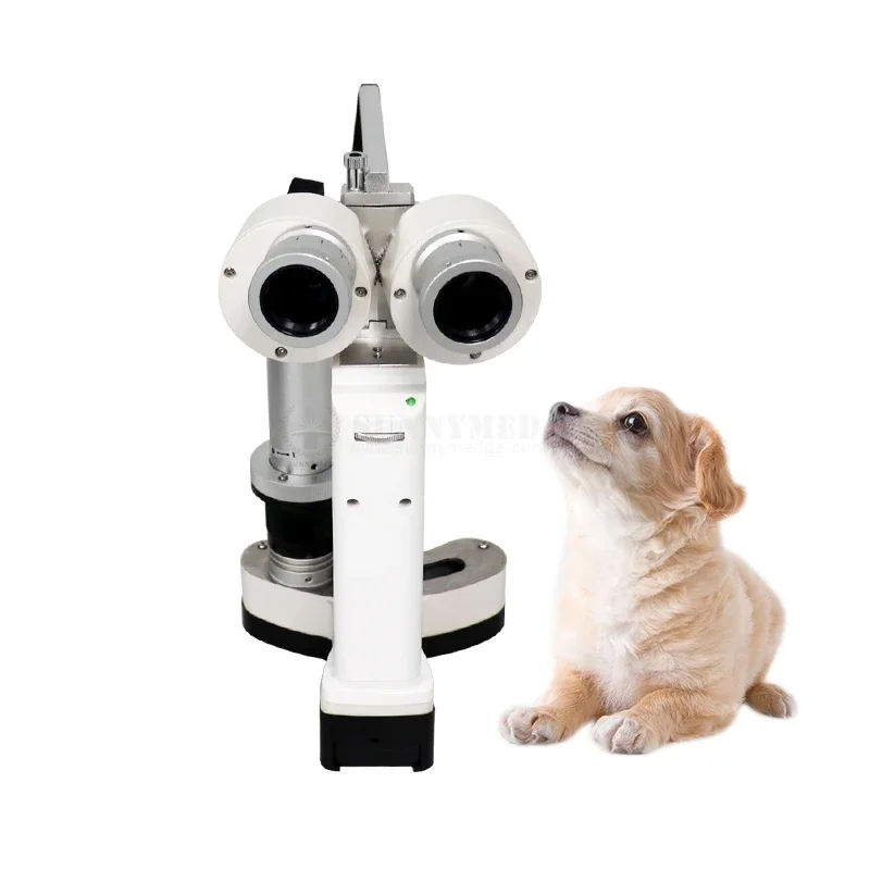 

SY-V006N-vet Veterinary Ophthalmic Examination Equipment handheld LED portable Slit lamp microscope