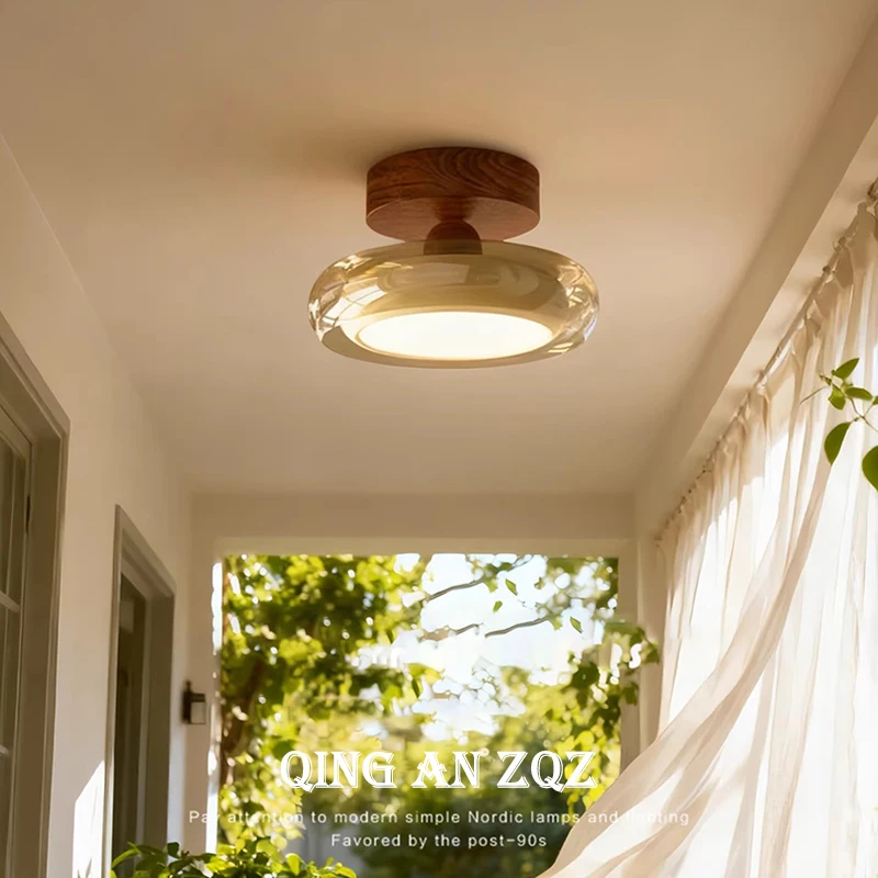 Memphis Dopamine Ceiling Lamps Multi-Colored Glass Ceiling Light Corridor Lamp Bedroom Balcony Children's Room Ceiling Lights