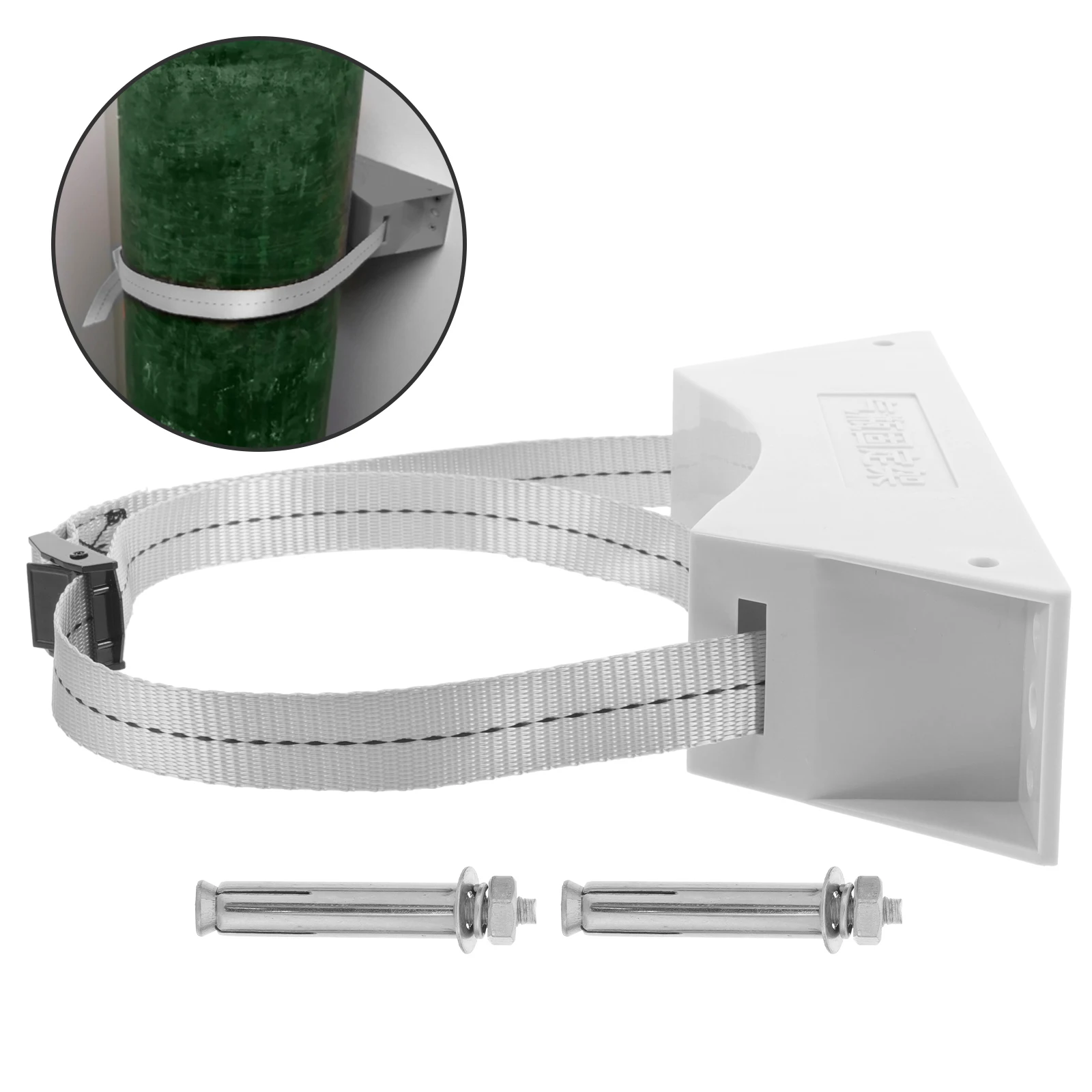 

Gas Cylinder Bracket 40L Wall Mounted Propane Tank Stand For Laboratory Ship Boat Wall Cylinder Holder Accessory