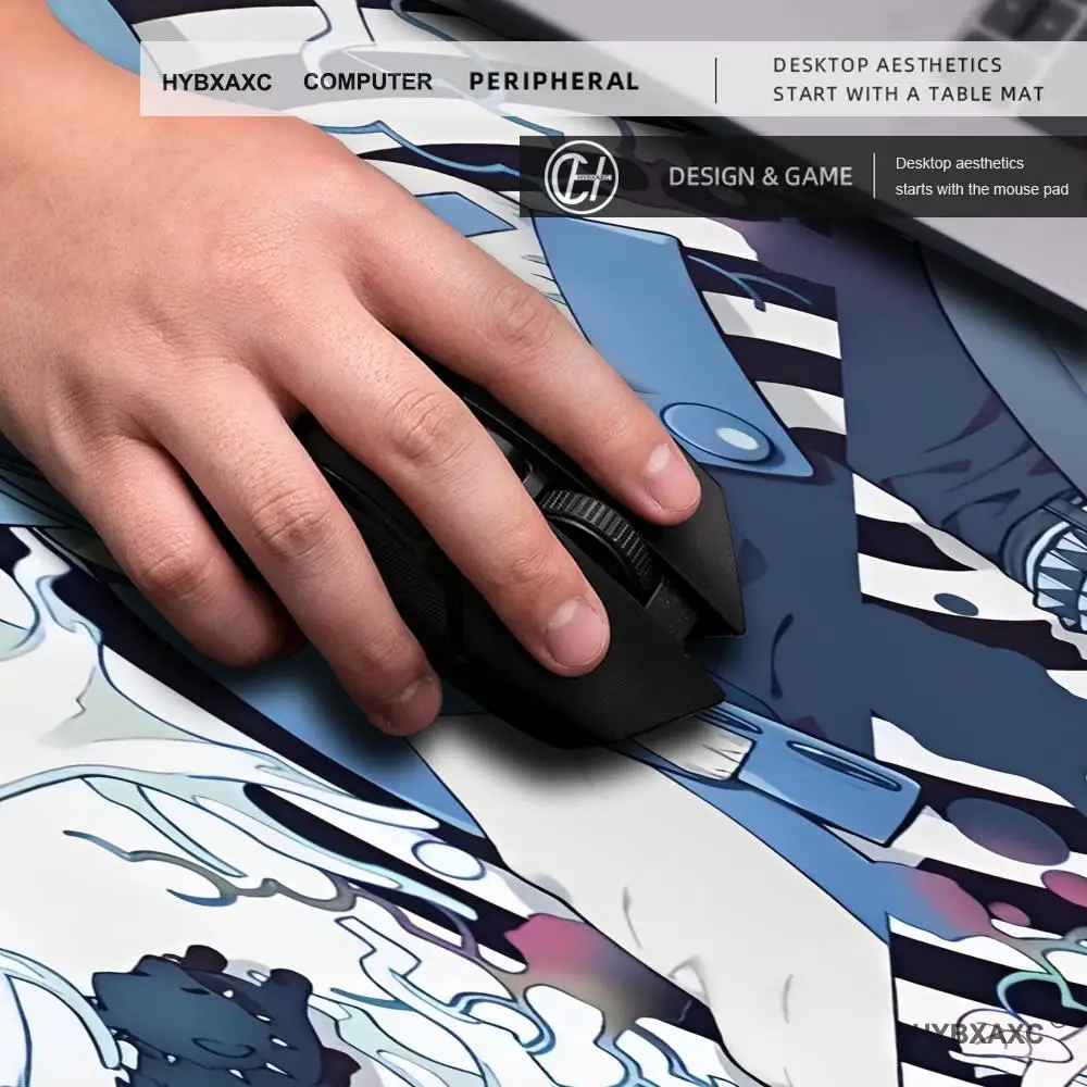 Anime DRAMAtical Murder Aoba Seragaki Mauspad Niedlicher HD-Druck Erweiterte Gaming-Tastaturmatte Groß 90x40cm XXL Gamer-Mauspad