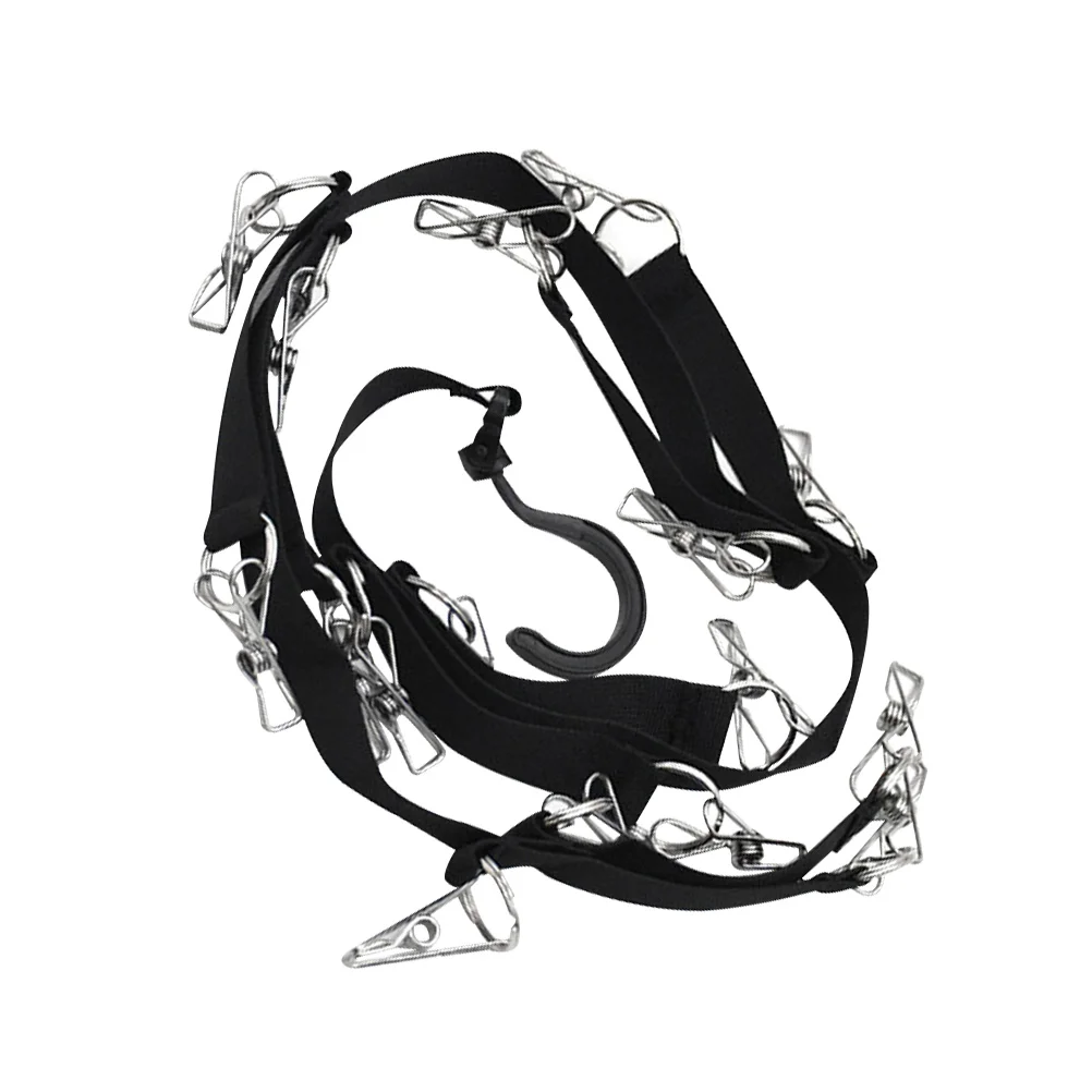 

Plastic Iron Strap Hat Hooks Hanger Closet Door ganizer Non Punch Rack Storage For Clothes Towels Bags BaseBall Cap