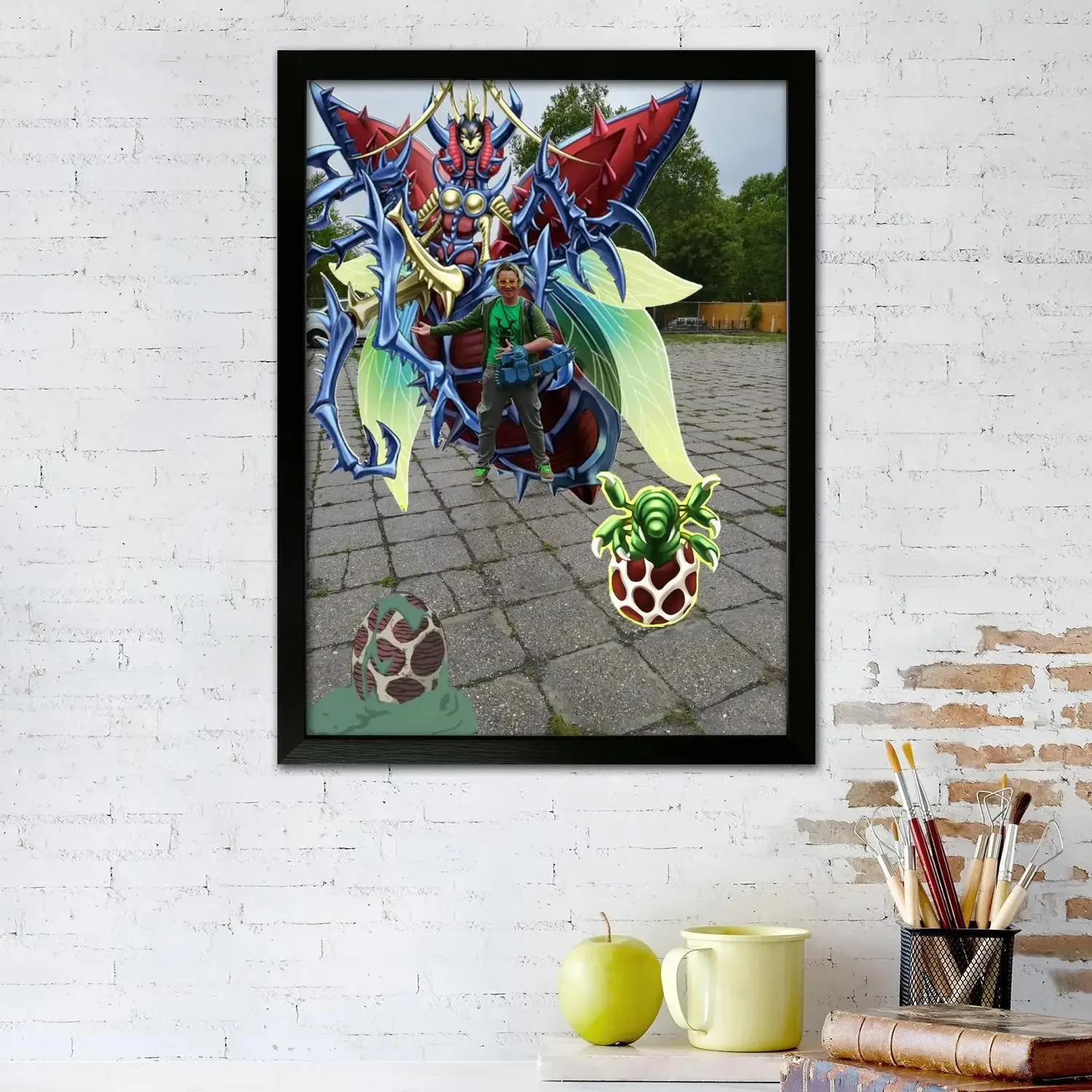 cosplay yugioh Canvas Art Poster, Wall Art Picture Print, Modern Family Bedroom Decor Posters,Decorative painting