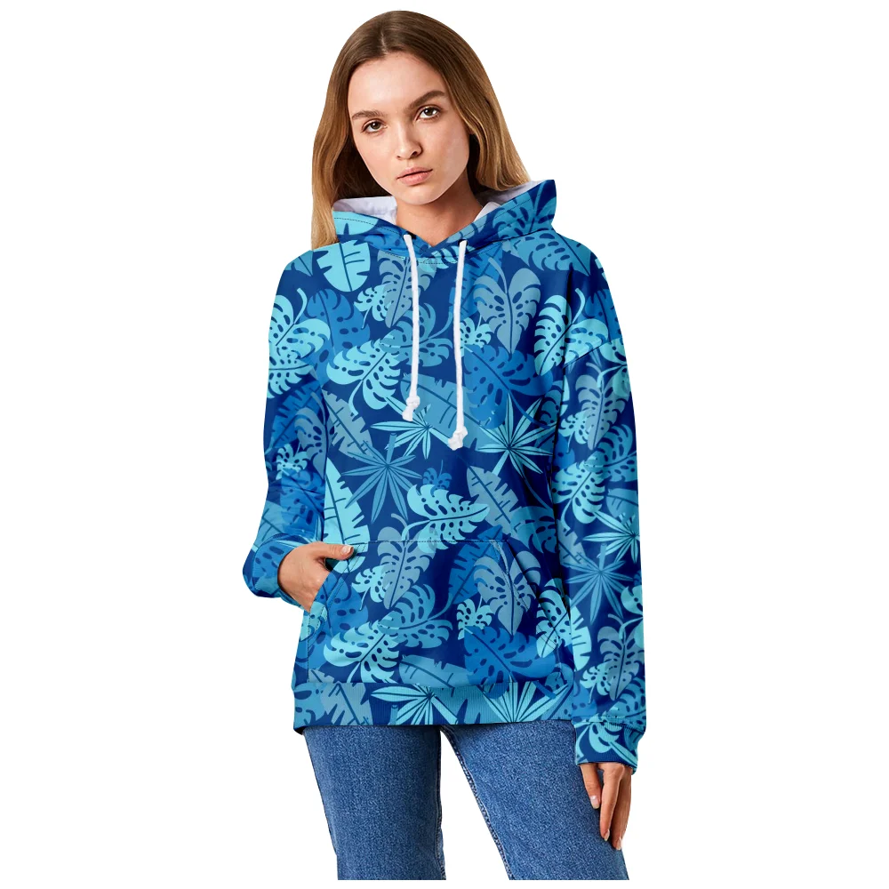 

Y2K толстовки с капюшоном с гавайским рисунком, новинка зимы 2022, свитшот с длинным рукавом, повседневная куртка с капюшоном, уличная одежда 2