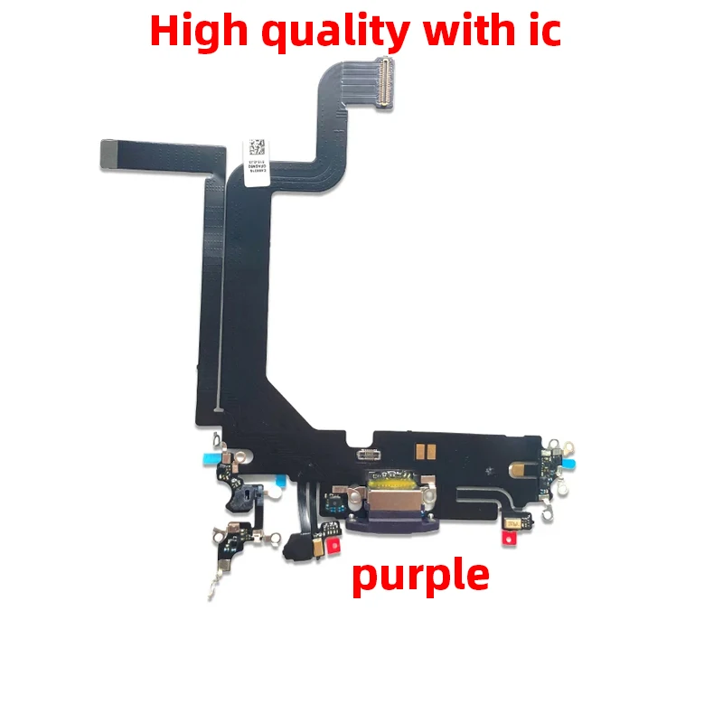 New 1:1 with IC For iphone 14 pro max 14pro max Charging Port Flex Microphone Mini USB Charger Dock Connector Repair