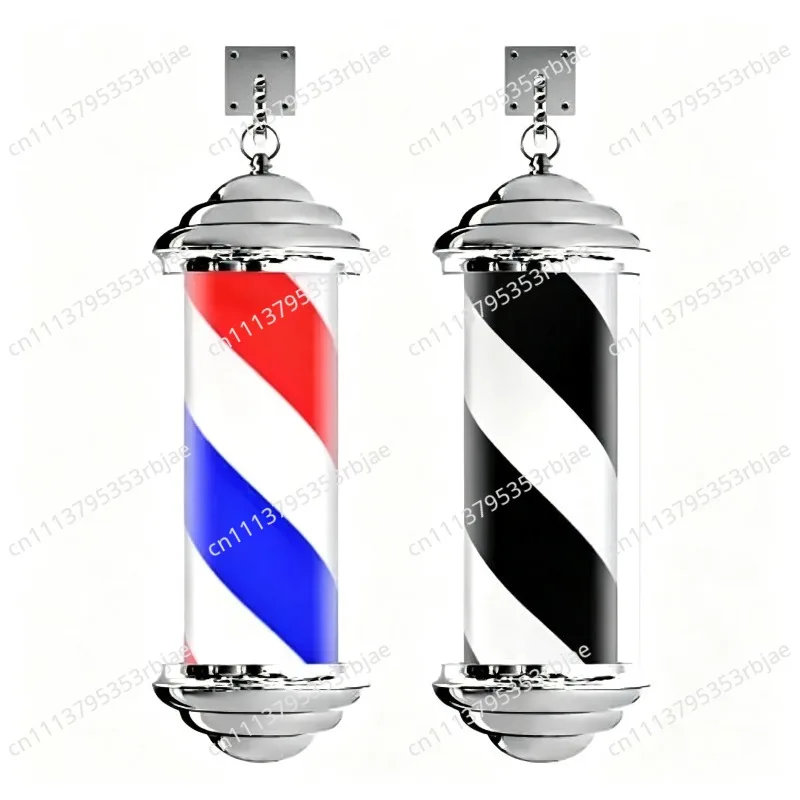 Salon Wall-Mounted Rotating Light - Exquisite High-End Sign for Indoor & Outdoor Hairdressing Shop