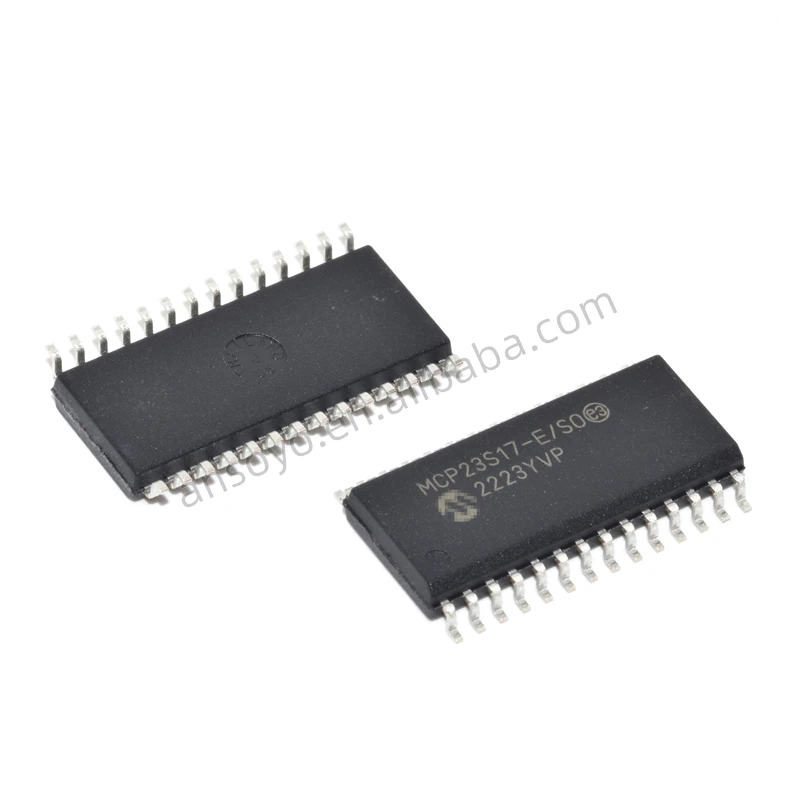 5PCS MCP23S17-E/SO MCP23S17 Integrated Circuits IC SOP28 New Original