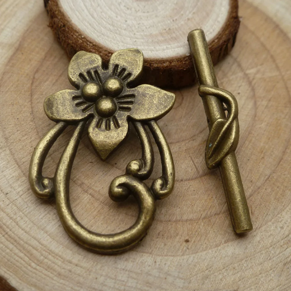 

Bracelet Clasp Decoration Jewelry Making The Flowers Shaped Alloy Decorative Buckle