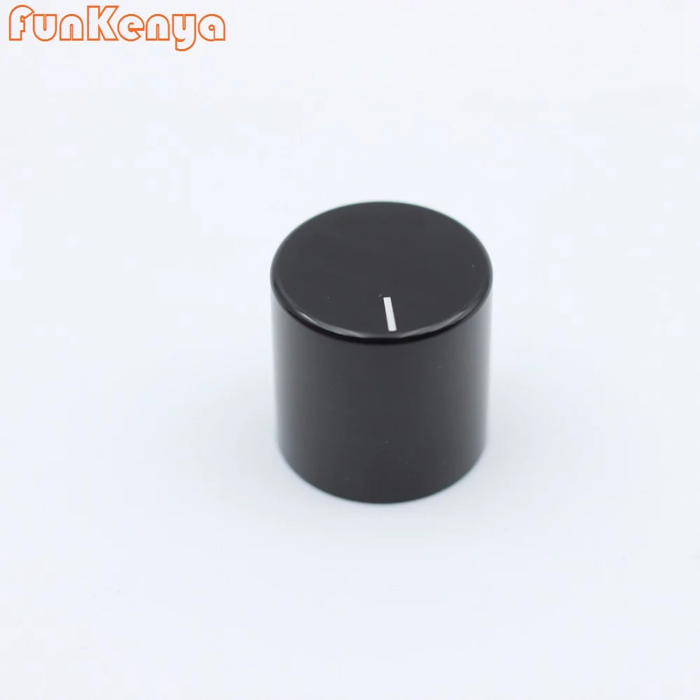 

1 Piece Anodized Aluminum Knob 25x25mm DIY Power Amplifier Potentiometer Handle 25mm