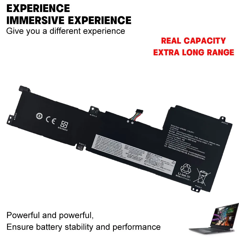 New L19L4PF1 L19M4PF1 15.12V 70Wh 4630mAh Laptop Battery for Lenovo Xiaoxin Air15 15IIL 15ARE 15ALC 15ITL 2020 2021