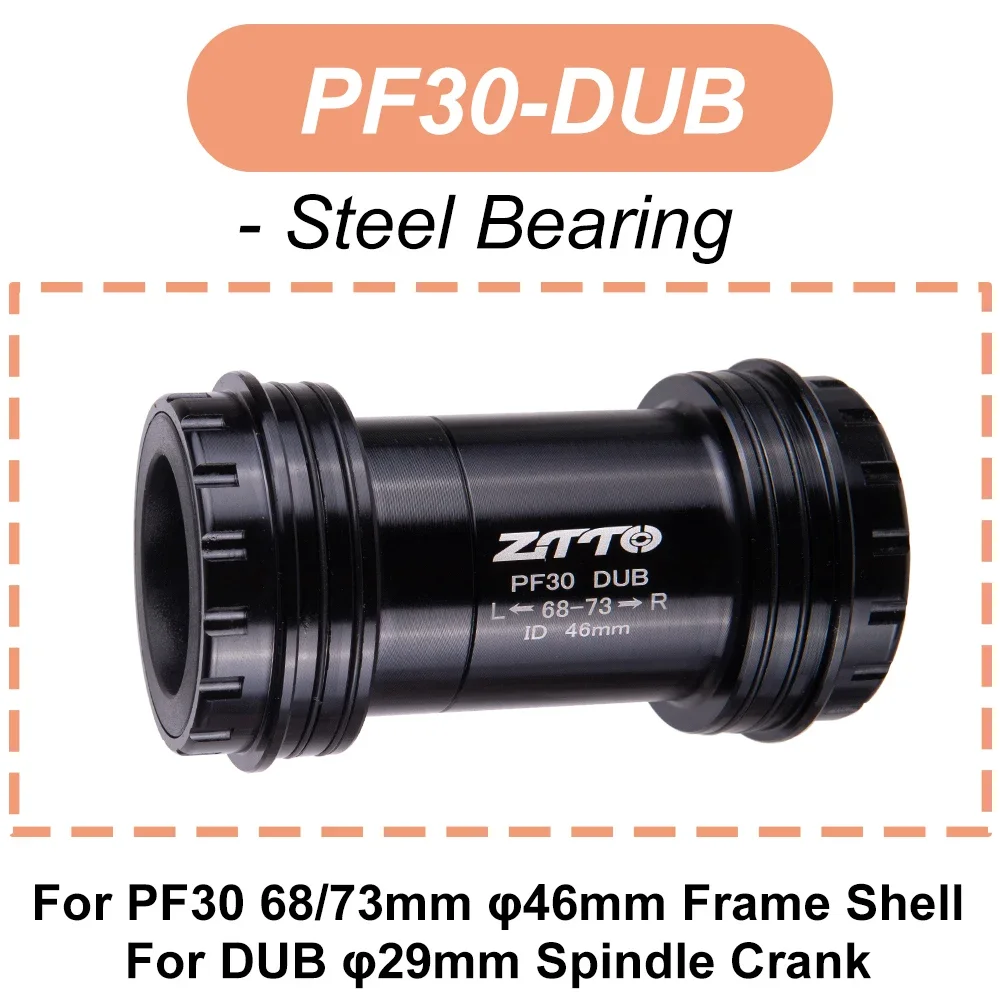 ZTTO BB DUB Fahrrad-Innenlager 29mm Kurbelachse Stahl-Keramik-Lager MTB Fahrradrahmen BSA BB86 92 BB386 BB30 PF30 T47 PF79 – Detail 12