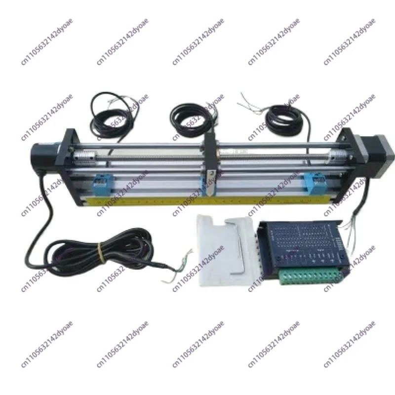PLC Stepper Motor Leading Screw Skid Platform Suite And Kit With Encoder Driver