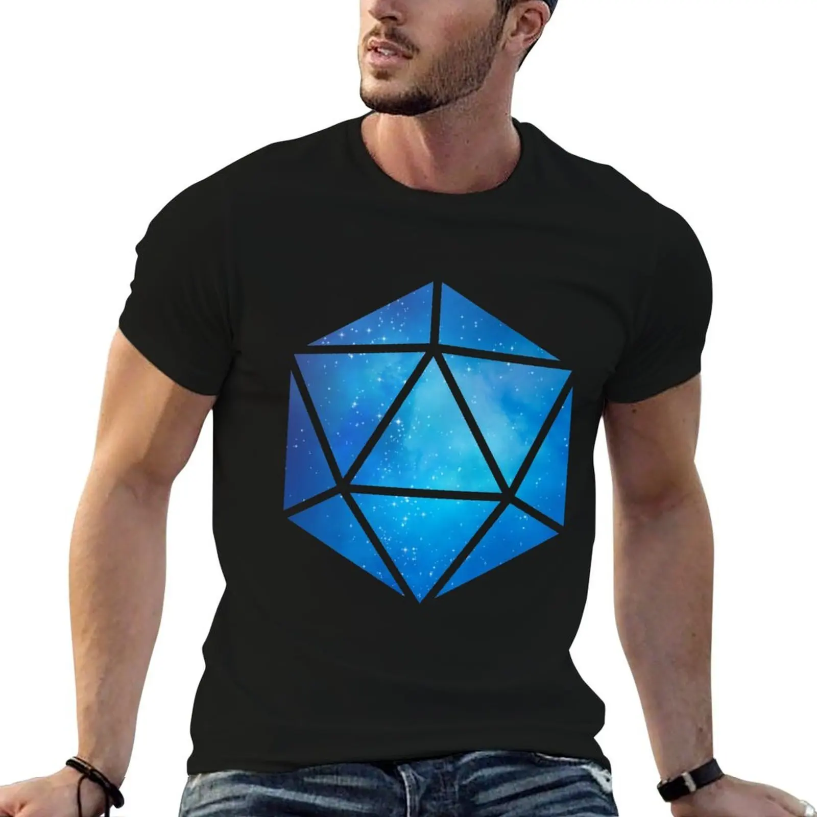 D20 Clear Sky View T-Shirt t shirts for man graphic vintage t shirts for man cotton soft t shirts designer T-shirt