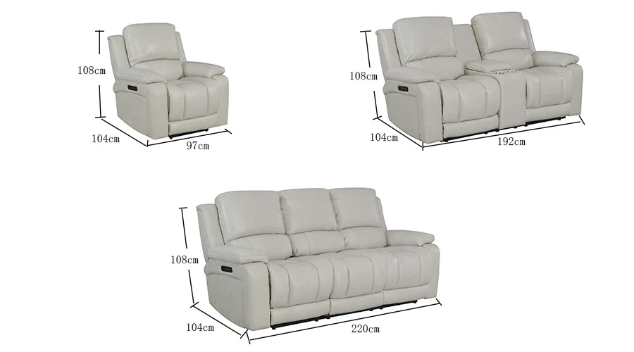 Modern Living Room Electric Massage Relax Lift Recliner Sofa Chair Rocking Chair Home Living Room Furniture Top Grain Leather