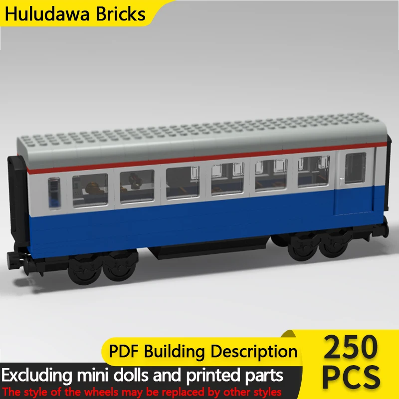 

Модель городской автомобиль MOC, строительные кирпичи, пассажирская карета, модульная технология, детские праздничные подарки, сборные игрушки, костюм