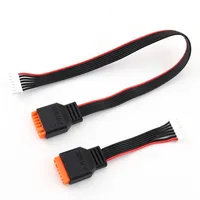 2PCS Charger Extension Cable Balanced Head for 2-6S Lithium Batteries Suitable for HOTA D6Pro ISDT Q6 M8 M6