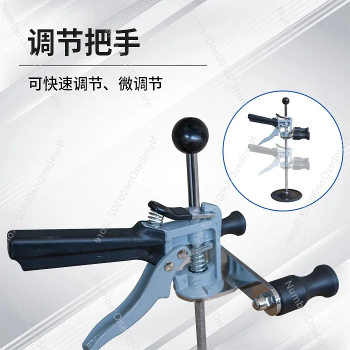 Steering wheel holder bracket top frame brake pedal ejector rod 3D automotive four-wheel aligner -011