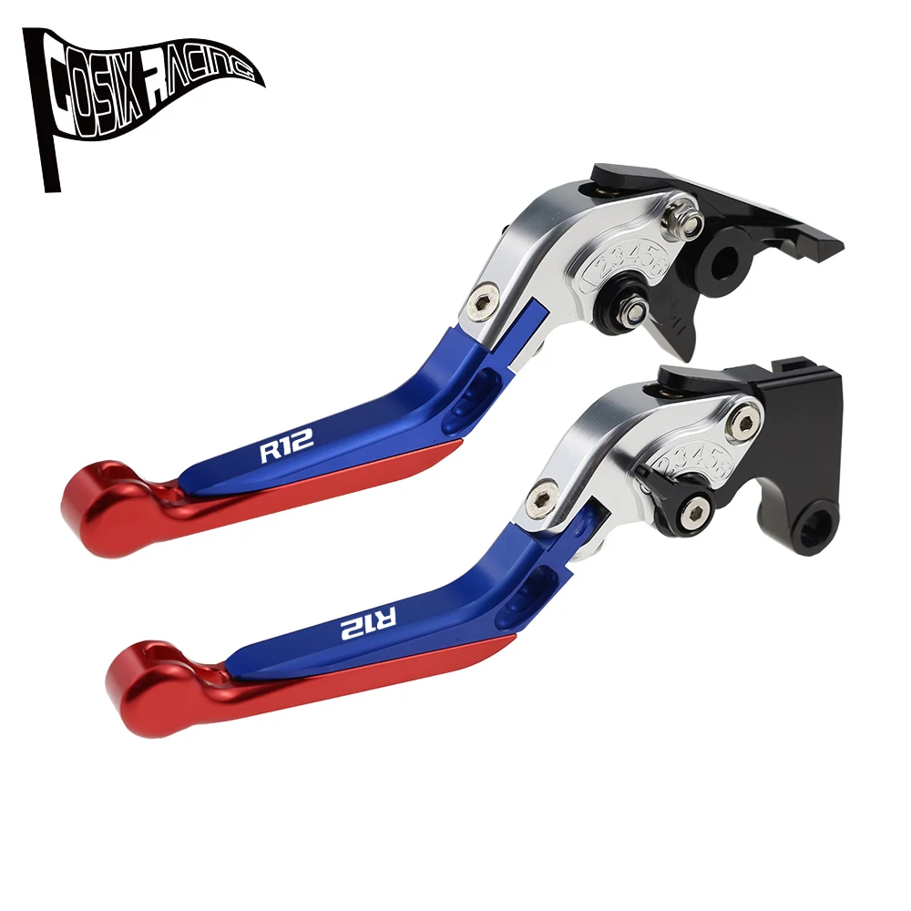 

Fit for R12 nineT R12 R12S 2024 2025 Motorcycle CNC Accessories Folding Extendable Brake Clutch Levers Adjustable Handle Set