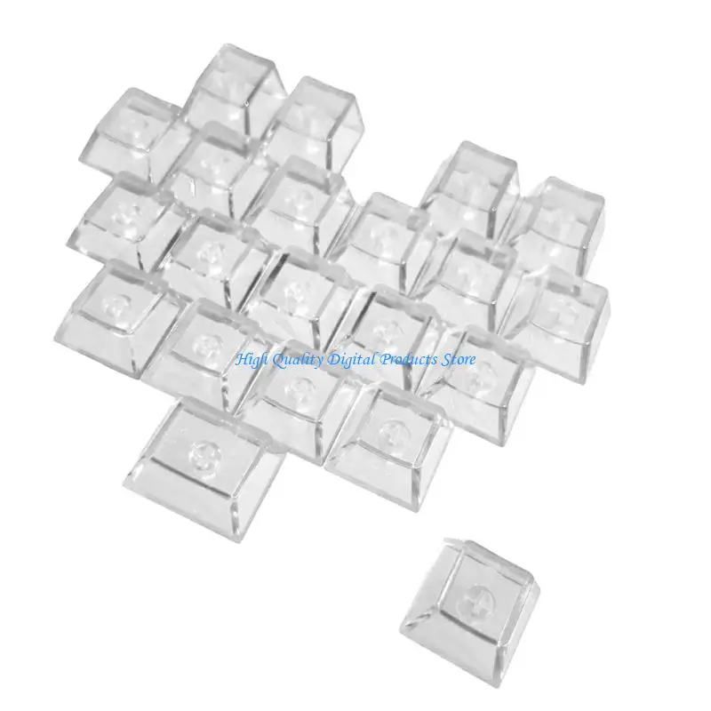 U2JE 21 Heart Keycaps With OEM Profile Textured For Typing And Gaming