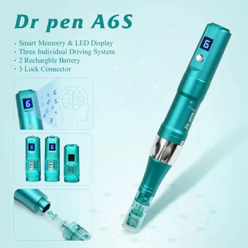 10PCS Dr Pen A6S Cartridges Microneedling Pen Needles Derma Pen Bayonet Replacement Head 11 16 36 42 Nano Microneedle