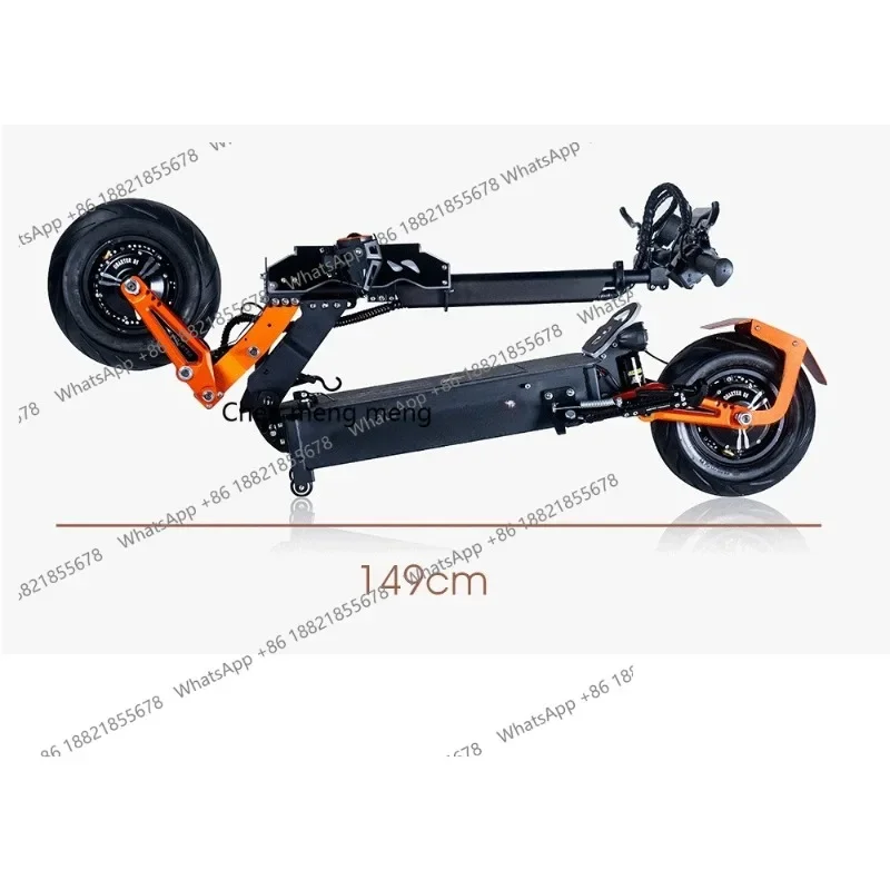 وصول جديد عمر البطارية الطويل 5000 واط سكوتر كهربائي 48 فولت #5