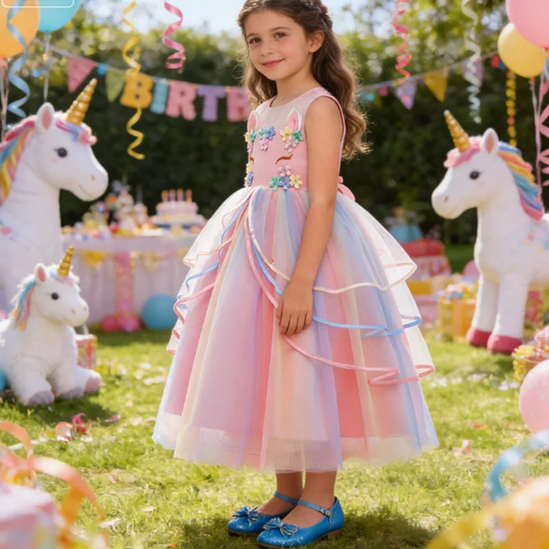 carnival-girl-unicorn-cosplay-dress-children-party-birthday-princess-costume-sleeveless-wedding-purim-outfit-girl-clothing