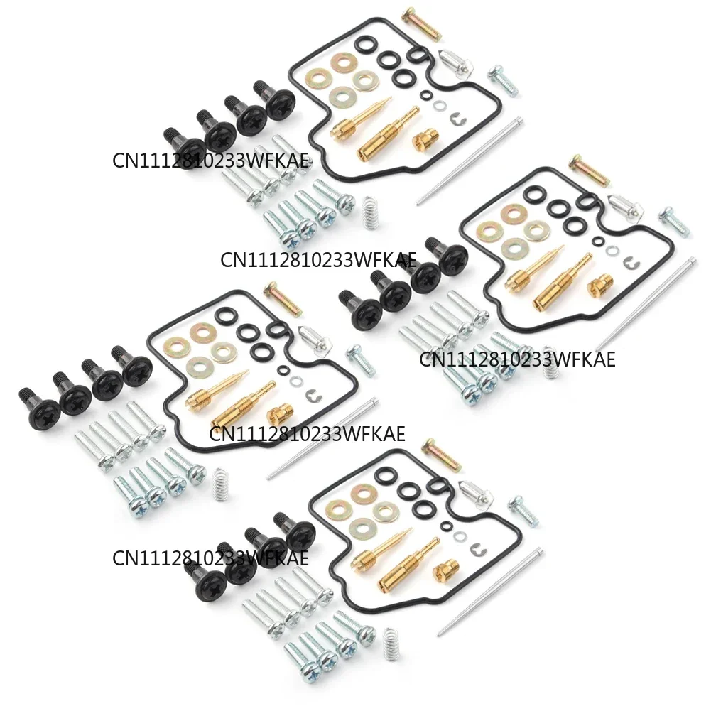 4 sets YZF-R6 1999-2002 Motorcycle Carburetor Carb Repair Rebuild Kits For Yamaha YZF R6 600 1999 2000 2001 2002