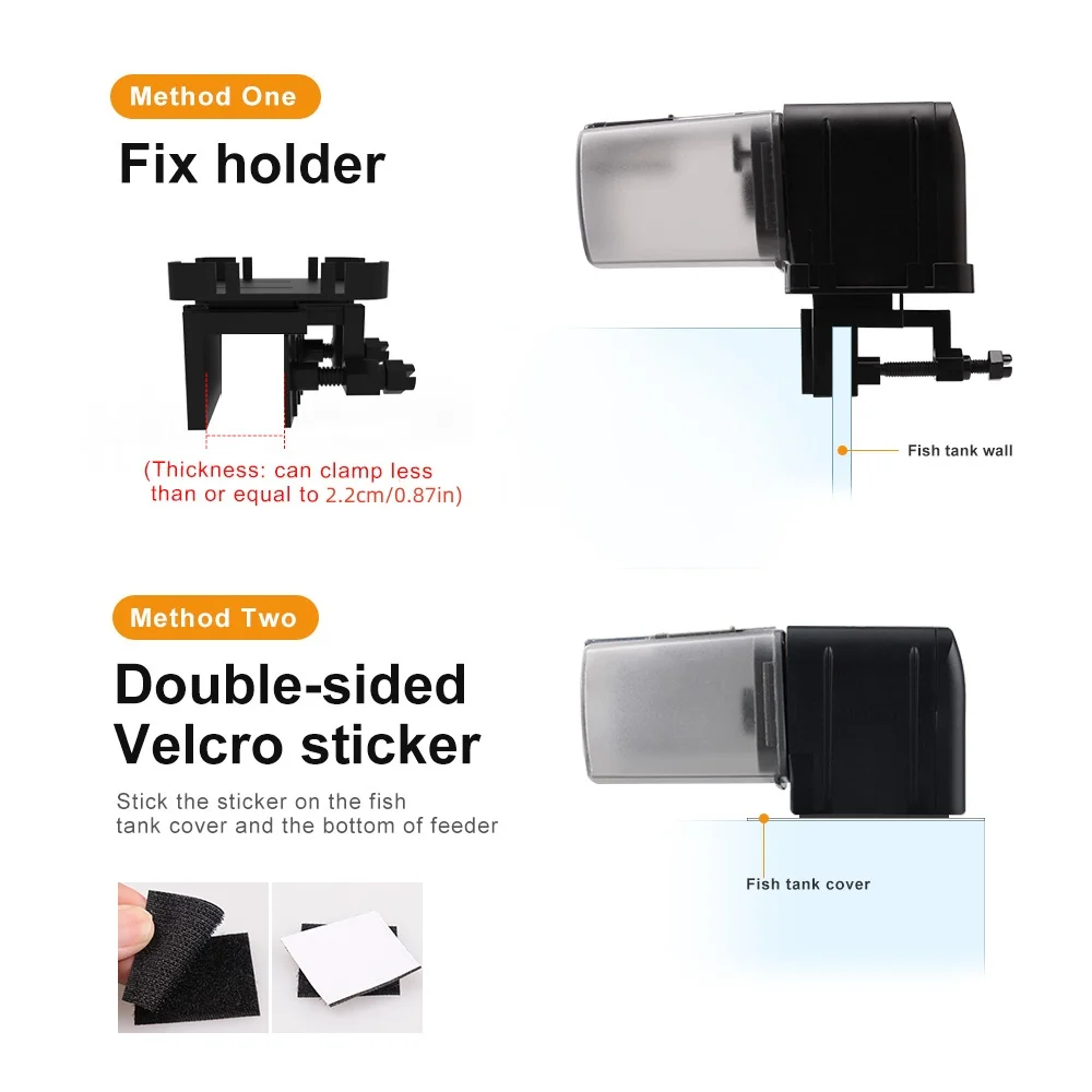 وحدة تغذية الأسماك واي فاي، وحدة تغذية الأسماك الأوتوماتيكية، منتجات المنزل الذكي، لوازم حوض السمك للتحكم المحمول مع أليكسا وجوجل هوم